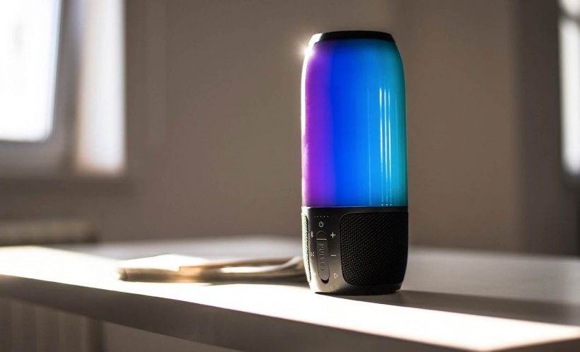 bluetooth speaker with led lights