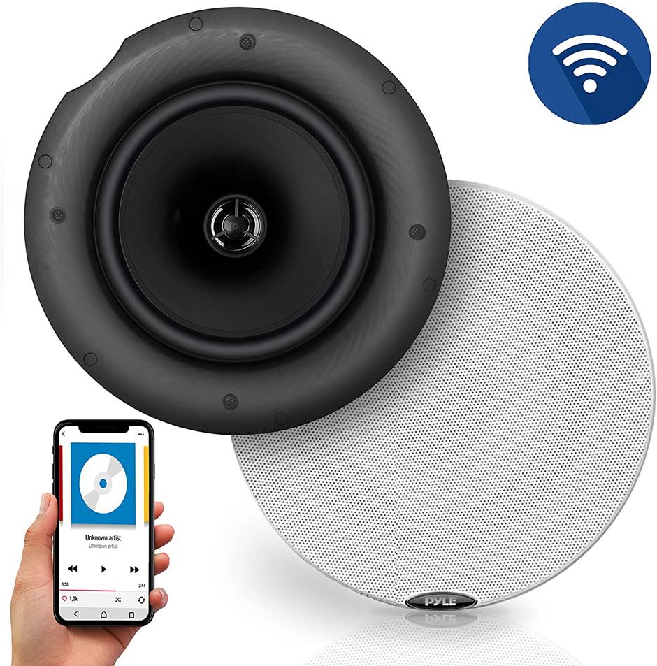 Pyle PDICBT67 6.5” Bluetooth Ceiling Speakers 