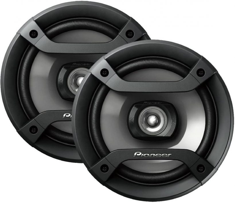 The Top 15 Best Bass Car Speakers in 2023 - Pioneer TS F1634R Car Speakers 820x710